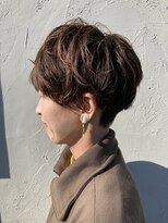 ナギ(nagi)&nbsp;ショートボブ×ゆるふわパーマ