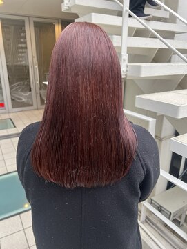 アソビセカンド 原宿(ASOBI 2nd) オレンジカラー　20代/30代/ブリーチなし