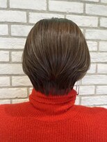 アッシュ 十日市場店(Ash)&nbsp;ショート×ハイトーン　ツヤ髪スタイル