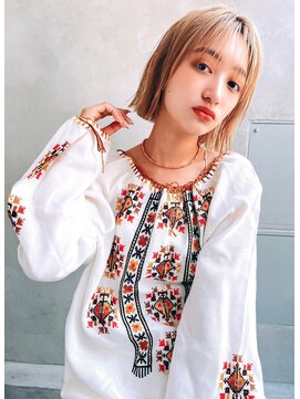 アルテ(ARTE) 【ARTE表参道/青山】顔まわりレイヤーセミロング×透明感