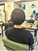 大人可愛いショート/丸みショート/酸性ストレート/本厚木