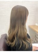 【大人女子のツヤ髪カラー】カット+カラー+トリートメント