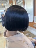 ナチュラルストレートボブ