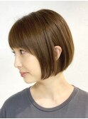 黒髪/グレーベージュ/レイヤーロング/前髪パーマ[西船橋/津田沼]