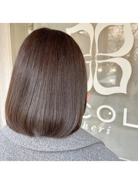 クララジャパン セタ(CLALA JAPAN Seta) グレーアッシュカラー／ボブスタイル／20代30代／滋賀・瀬田