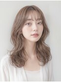 ロングヘアパーマ