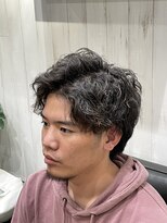 ヨシザワインク プレミアム 横浜 桜木町店(YOSHIZAWA Inc. PREMIUM)&nbsp;ツーブロック×刈り上げ×スパイラルパーマ