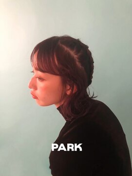 パーク(PARK) 編み込みアレンジ簡単アレンジコーンロー