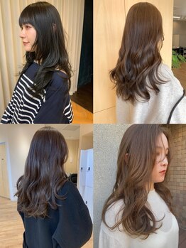 クラフト ヘア デザイン(CRAFT HAIR DESIGN)の写真/韓国風デザインが人気◇こだわりの顔周りカットで、今までにない抜け感を演出するデザインに＊