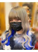 ビビットカラー ブルー