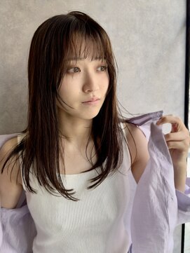 セカンズ(222) 【222澤口】レイヤーロング×グレージュカラー