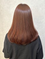 ウィスプ 赤羽店(wisp)&nbsp;サラ艶まとまるうるおいストレート 髪質改善ケアTr 秋カラー#2