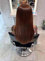 アール ヘアー デザイン(r hair design)&nbsp;サラツヤロングベージュカラーブリーチしない透明感カラー