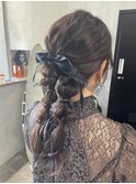 編みおろし/ヘアセット/まな