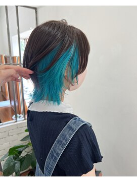 フラム(fulam) ショートウルフ×インナーターコイズ