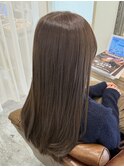 20代30代艶髪秋色カラーベージュ