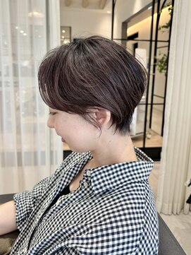 ヨール(YOL) 大人可愛いショート/小顔/ハイライト/白髪ぼかし/30代/40代