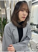 ミディアムレイヤーカット