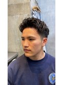 クセ毛風パーマ