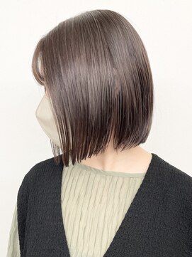 モリオフロムロンドン 松戸店(Morio from London) 【松戸　松田】切りっぱなしハイライトボブ大人女子大人気