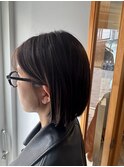 大人ストレートボブ