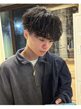 サロウィン 鹿児島天文館店(SALOWIN) アイロン風シャドウパーマ