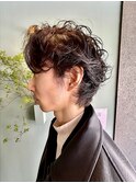 メンズ　パーマ