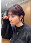 ショートカットショートヘアコンパクトショートボブ丸みショート