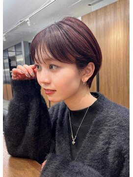 アビー(ABBEY4) ショートカットショートヘアコンパクトショートボブ丸みショート