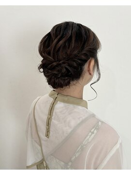 ルピナス(Lupine.) 【Honoha】お呼ばれシニヨンヘア♪