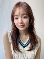 エトラ 渋谷店(etora) 小顔 前髪 レイヤーカット ホワイトグレージュ"