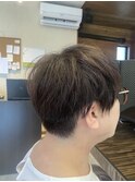 刈り上げ・ショート・マッシュ