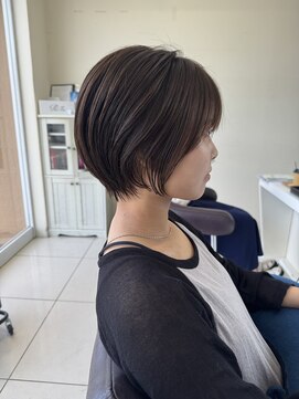 ハピネス 西大寺店(Happiness) 【30代・40代奈良】まとまり艶ショートボブ/髪質改善／うるは