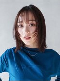 くびれヘア前髪カット顔周りレイヤーボブショート_F20577