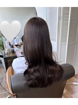 シエルバイアフロート(ciel by afloat) * ミルクブラウン / ブリーチなしダブルカラー / 艶カラー