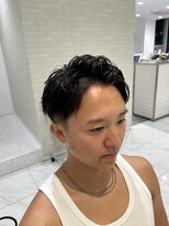ヘアーアンドメイク ニューヨークニューヨーク 姫路店(Hair&Make NYNY)&nbsp;パーマメンテ　アップバング