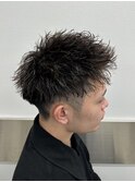【刈上げスパイキーショート】メンズショート