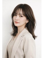 ゲイン(Gain)&nbsp;ショートカット・レイヤーカット×白髪ぼかし