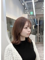 ハローバイシー 仙台(Hello by Sea)&nbsp;大人くびれミディ大人可愛いミディアムレイヤーレイヤーボブ