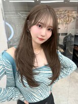 ロール 博多(Role)&nbsp;韓国ヘア/暗髪/グレージュ/レイヤーカット/ブリーチなし