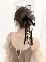 シアー(sheer)&nbsp;《sheer/氏家》#結婚式お呼ばれ#タイト#ヘアセット#ヘアアレンジ