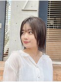 ボブ 20代30代40代ヘア 切りっぱなし 三ノ宮