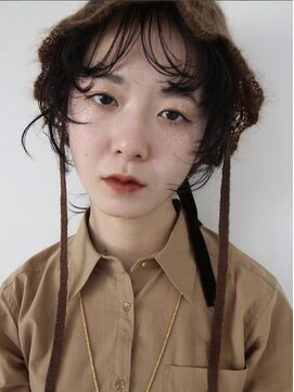 メートル(maitre) 【brown color × point  cut】