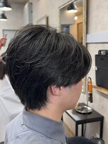 ティエル 町田店(tiel) 毛流れセンターパートウルフ