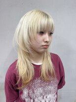 ハピネス 王寺店(Happiness)&nbsp;フェイスレイヤー ハッシュカット くびれレイヤー くびれミディ