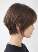 逗子葉山ショートカットショートボブくびれショート耳かけ Y272