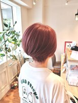 ハチマルハチ エアー 向ヶ丘遊園店(808 air) 白髪ぼかしピンク@50代、60代、70代