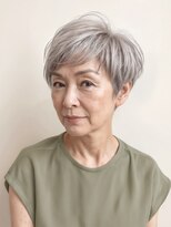リスペクト マンボ(RESPECT MAMBO)&nbsp;豊田市 大人女性の透明感白髪ぼかしカラー