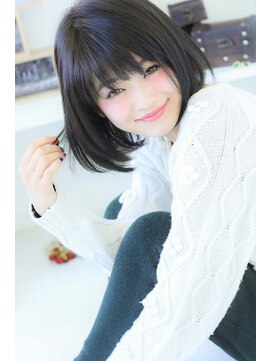 ラフィ(Laffy) 【Laffy】艶潤ワンカールボブ