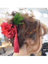 カラーアトリエ イロドリ(彩)&nbsp;成人式　　ヘアメイク